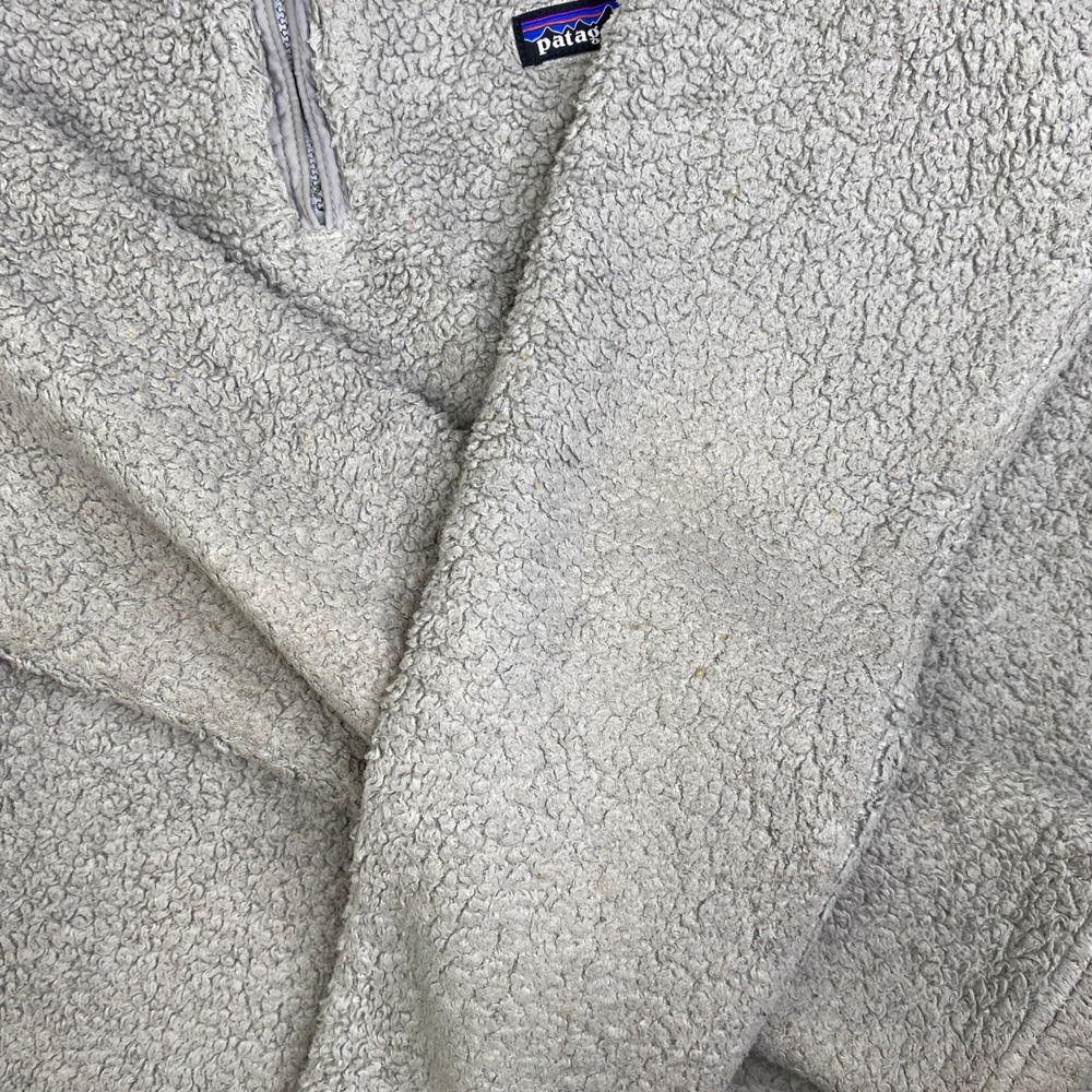 Patagonia Los Gatos 1/4 Zip Fleece Pullover Grey STY25235 Womens Size Medium - Picture 8 of 13